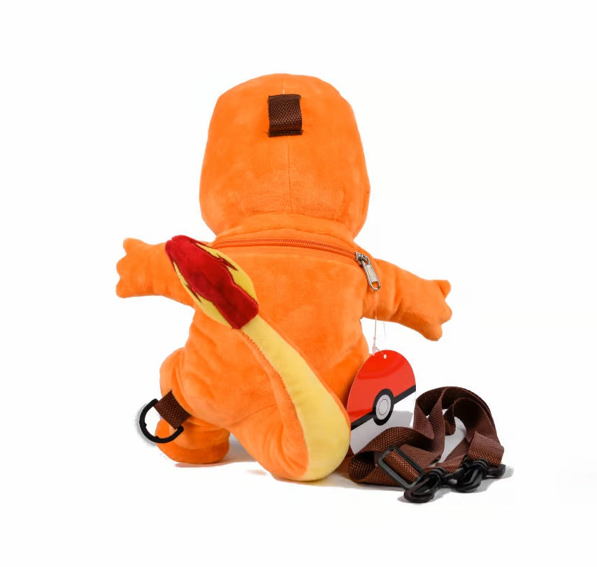 Pokemon Glumanda Plüschrucksack - 34 cm