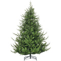 Weihnachtsbaum, Kunsttanne, realistisches Aussehen, schneller Aufbau, Kunststoff, Grün, 136 x 136 x 180cm