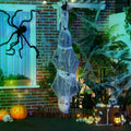 Halloween-Mumie, Halloween-Dekoration, Soundfunktion, mit Bewegungssensor und LED-Lichtern, 60 cm x 16 cm x 170 cm