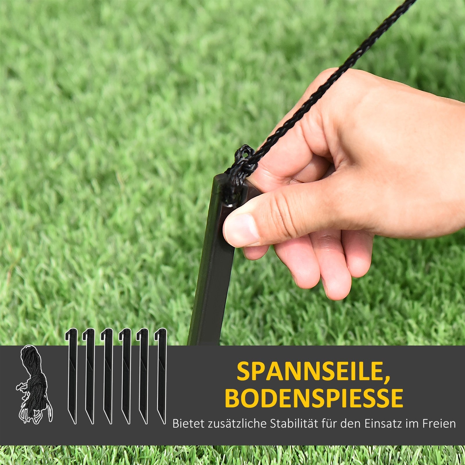 Halloween-Deko, 2,40m großer Geisterbaum, selbstaufblasend, LED-Beleuchtung, für Außenbereiche
