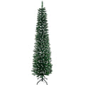 Weihnachtsbaum 190 cm, hoch realistisch, 570 Zweige, feuerfest, stabile Basis, Grün