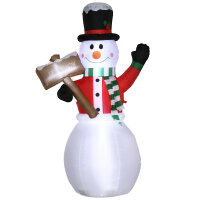 Aufblasbarer Schneemann, Outdoor Weihnachtsdekoration,...