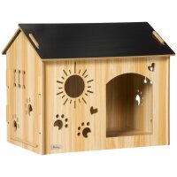 Hundehütte, mit Lüftungsöffnungen,...