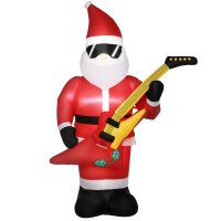 Weihnachtsdeko Aufblasbarer Weihnachtsmann...