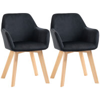 Esszimmerstühle, 2er-Set, modernes Design,...