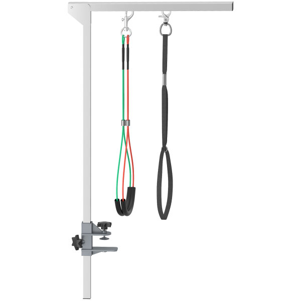 Haustier Fellpflege Arm, höhenverstellbar, 36  x 8 x 74 cm, Silber