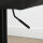Barhocker 2er-Set Retro-Design höhenverstellbar Kunstleder Leinenoptik Grau + Schwarz