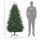 Weihnachtsbaum, Kunsttanne, realistisches Aussehen, schneller Aufbau, Kunststoff, Grün, 114 x 114 x 180cm
