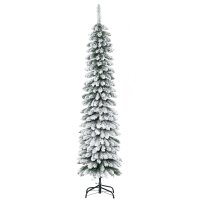 Künstlicher Weihnachtsbaum, schneebedeckt, schmales...