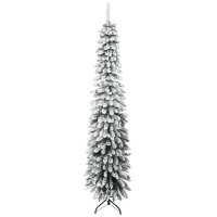 Künstlicher Weihnachtsbaum, schneebedeckt, schmales...