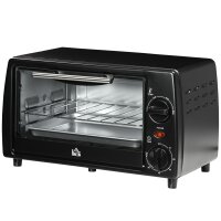 Mini-Ofen Toasterofen, 1 Backblech, 1 Grilrost, 10 L...