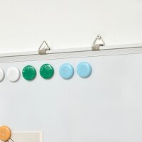 Whiteboard Magnettafel, leicht abwischbar, mit 4 Markern, 10 Magneten, 1 Radierer, 60 x 1,8 x 45cm