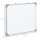 Whiteboard Magnettafel, leicht abwischbar, mit 4 Markern, 10 Magneten, 1 Radierer, 60 x 1,8 x 45cm