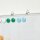 Whiteboard Magnettafel, leicht abwischbar, mit 4 Markern, 10 Magneten, 1 Radierer, 60 x 1,8 x 45cm