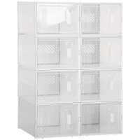 Modulares Regalsystem mit 8 Fächern, Steckregal, 25...