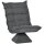 Relaxsessel Lesesessel, drehbar, Leinenoptik, 62 cm x 70 cm x 95 cm, Grau
