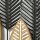3D -Wandbilder 2er-Set Moderne Wanddekoration Metall Natur + Schwarz