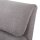 2-in-1 Schlafsessel Gästebett, bis 200 kg, verstellbare Kopfstütze Cord-Optik 82 cm x 8 cm x 83 cm Grau