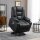 Relaxsessel mit Aufstehhilfe, USB, Massagefunktion, Kunstleder, bis 150 kg, 90x98x102 cm, Schwarz