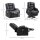 Relaxsessel mit Aufstehhilfe, USB, Massagefunktion, Kunstleder, bis 150 kg, 90x98x102 cm, Schwarz