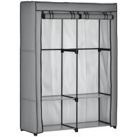 Schrank aus Stoff, Aufbewahrungslösung, 4 Regale,  2...