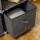 Stoffschrank aus Vlies, Faltschrank, inkl. 3 Schubladen, 125 cm x 43 cm x 162,5 cm, Grau