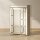 Schrank aus Stoff, Aufbewahrungslösung, 6 Regale, 1 Kleiderstange, Beige