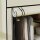 Schrank aus Stoff, Aufbewahrungslösung, 6 Regale, 1 Kleiderstange, Beige