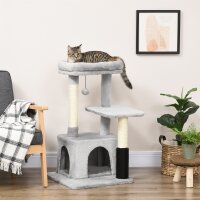 Kratzbaum Katzenbaum mit Massageecke Katzenhöhle...
