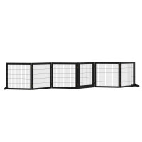 Absperrgitter für Hunde klappbar 432 x 36 x 70cm...