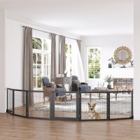 Absperrgitter für Hunde klappbar 432 x 36 x 70cm...