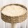 Kratzbaum Rattan 95 cm Höhe 3-Stufiger Katzenbaum mit Platform, Katzenbett, Kletterbaum mit Katzenhöhle Sisalstämmen Spielbälle Katzenmöbel Sisal Natur+Beige