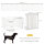 Welpenauslauf Freigehege für Hund Schutzgitter mit Tür Kaminschutzgitter flexible klappbar 8 Paneele je 60 x 76 cm Weiß