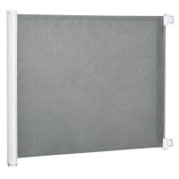 Treppenschutzgitter Metall kunststoff Grau