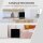 Mini-Gefrierschrank 35 L Gefrierbox elektrisch freistehend 45 W Mini Gefriertruhe Minikühlschrank 41dB -14 bis -24? 5-stufige Temperaturregelung 47 x 44,2 x 48,8 cm Schwarz