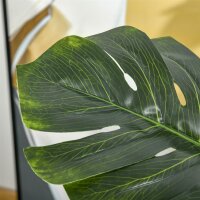 künstliche Pflanzen 110 cm künstlicher Monstera...