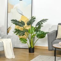 künstliche Pflanzen 110 cm künstlicher Monstera...