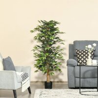 Künstlicher Ficus-baum groß 150 cm Kunstbaum,...