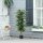 Künstlicher Ficus-baum groß 150 cm Kunstbaum, Kunstpflanze, Plastik Künstliche Pflanzen im Topf, Fake Plant wie echt für Wohnzimmer Schlafzimmer Büro Garten Moderne Dekoration Geschenk
