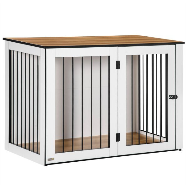 Hundebox, Hundekäfig, 1 Tür, für kleine und mittelgroße Hunde