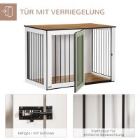 Hundebox, Hundekäfig, 1 Tür, für kleine und mittelgroße Hunde