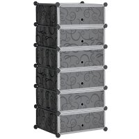 Modulares Regalsystem für 6 Paar Schuhe, 49 cm x...