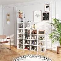 8-teiliges Schuhregal, stapelbare Schuhboxen für...