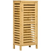 Badezimmerschrank mit Lamellentür, versetzbarem...