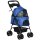 Hundebuggy Hundewagen bis 4 kg Klappbar Netzfenster Bodenkorb Becherhalter abnehmbares Dach blau 67 x 45 x 96 cm