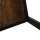 Beistelltisch in C-Form Kaffeetisch Couchtisch Laptoptisch für Schlafzimmer und Wohnzimmer kleiner Bereich mit Metallgestell Industrie-Stil Metall MDF Rustikal-Braun 40,6 x 50,8 X 64,2 cm