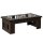 Hunde-Futterstation, rutschfest, 58,4 x 30,5 x 25,4cm, Grau, 2L pro Napf