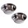 Erhöhter Hundenapf Futternapf mit 2 Näpfe Wassernapf 2 x 900ml Edelstahlnäpfen Fressnapf Futterstation Hundenäpfe für kleine Hunde Katzen Espresso