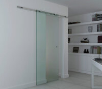 Glasschiebetür Schiebetür Glastür Zimmertür Mattglas 1025 x 2050 mm