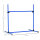 Agility Set Hunde 4-teiliges höhenverstellbar Agility-Ausrüstung Sprungstangen-Set Steckhürdenset mit 4 Hürden Tragetasche Koordinationstraining Sprungstangen-Set für Spiele Training
